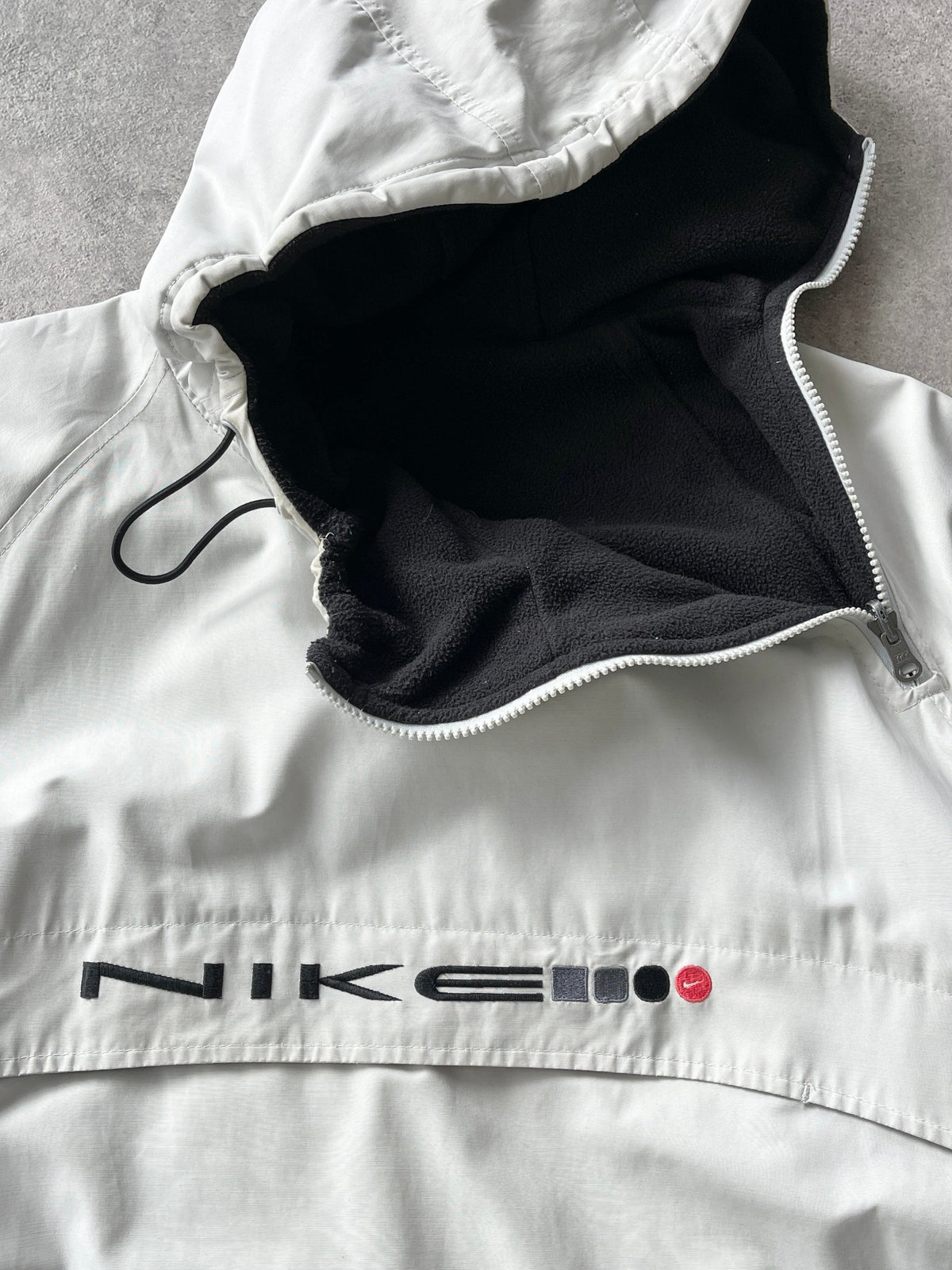 nike 2001 reversible asymmetric technical fleece pullover jacket (xl) | XL, Multicoloured