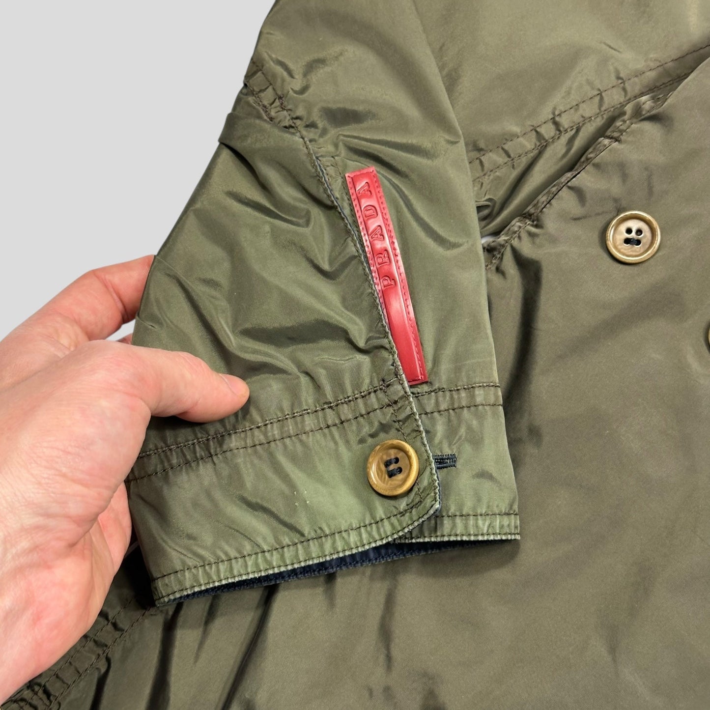 Prada Sport 00’s Nylon Reversible D-ring Field Jacket - IT52 (M/L) | Default Title, Multicoloured
