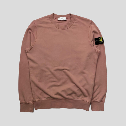 Stone Island 2021 Dusty Pink Crewneck - S/M