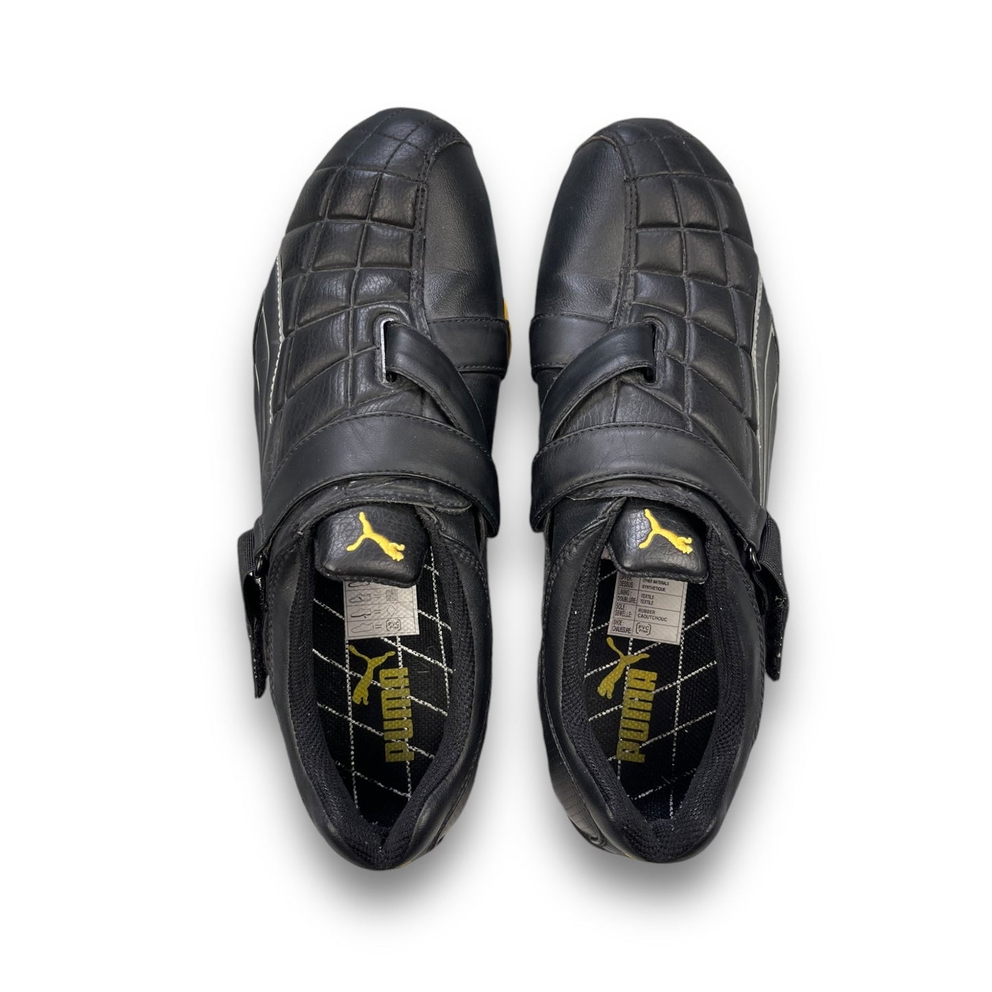 2003 Puma Kekomi Black/Yellow (UK9.5) | Default Title, Black
