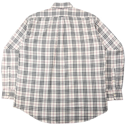 Vintage 2000s Burberry Nova Check Long Sleeve Button Up Shirt Size L | Large, Multicoloured