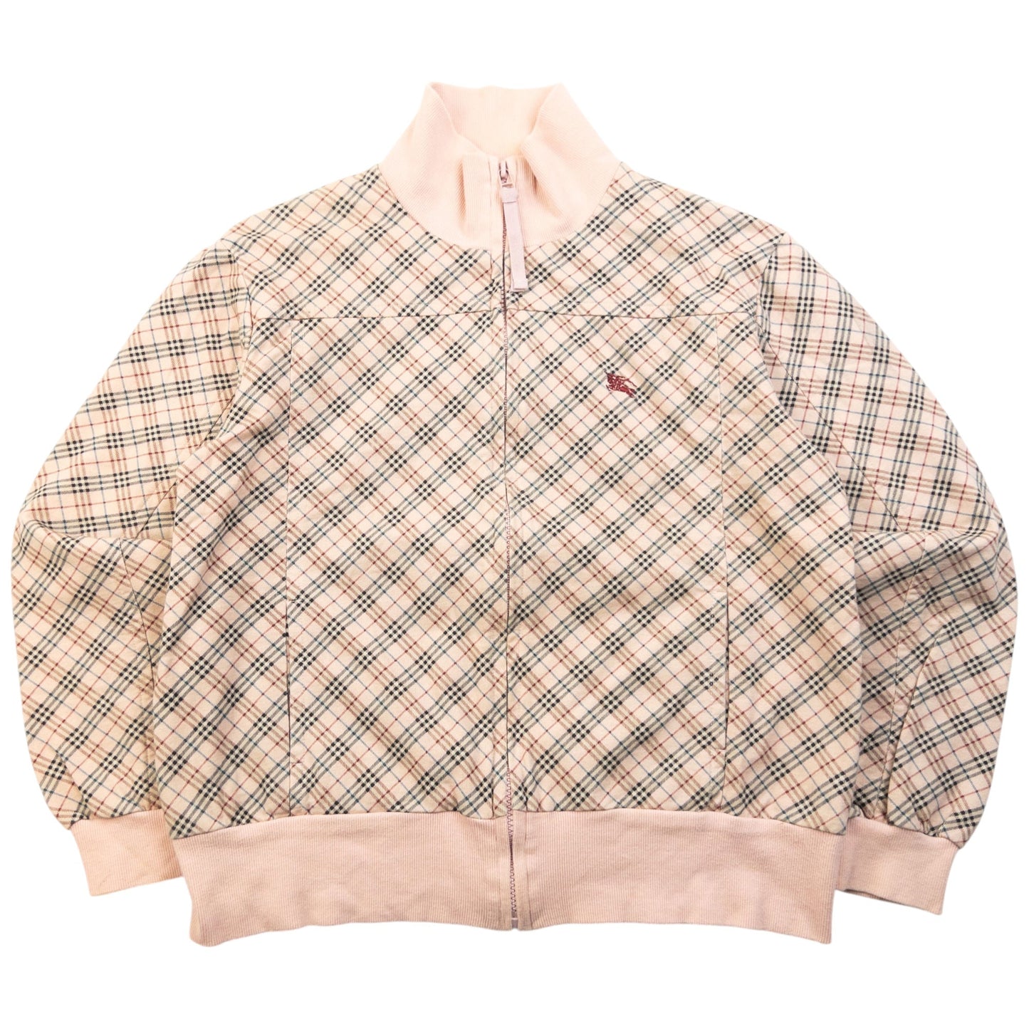 Vintage 2000s Burberry Blue Label Nova Check Zip Up Sweatshirt Womens Size S | Small, Multicoloured