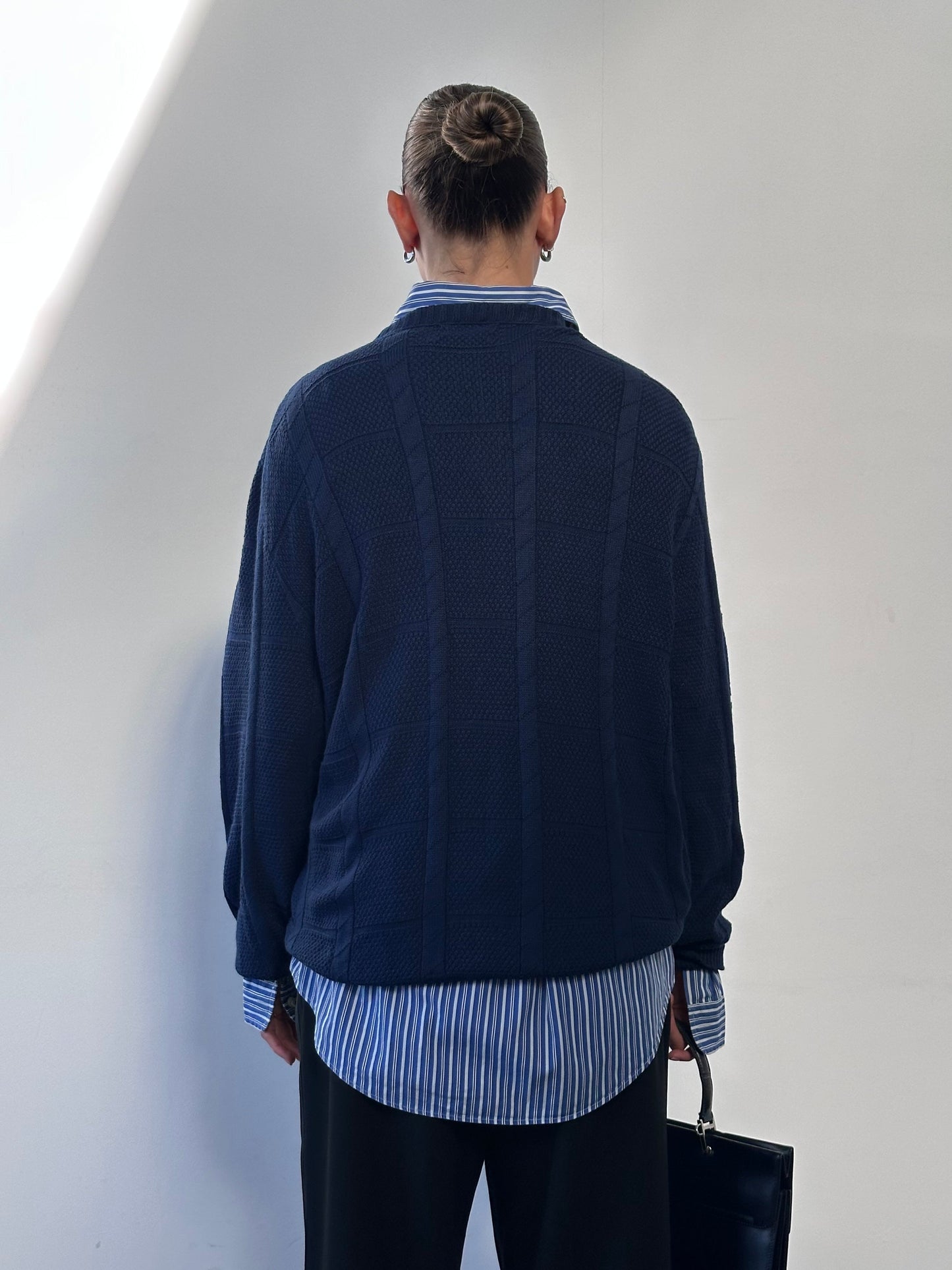 Christian Dior Monsieur 1980s Knitted Jumper - L