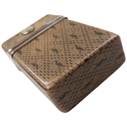 Vintage YSL Yves Saint Laurent Monogram Cigarette Carton Box