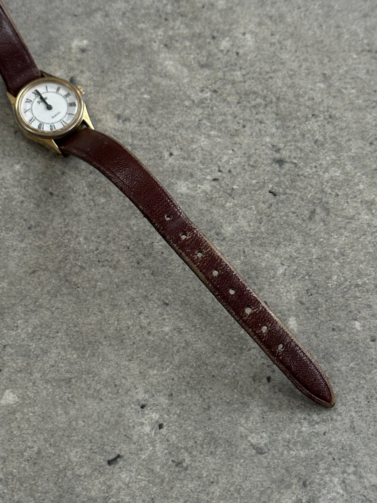 Pulsar 1990s Gold Tone Round Quartz Watch