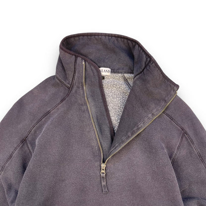 AW2004 Stone Island Sidewinder 1/4 Zip Jumper (L) | Default Title, Charcoal