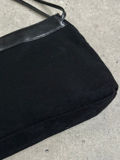 Armani Jeans 2000s Wool Shoulder Bag