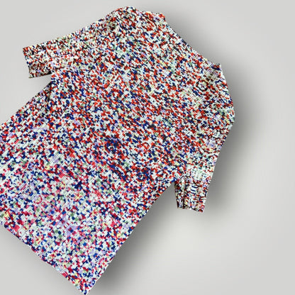 Issey Miyake Pleats Please Short Sleeve Top M | Default Title, Multi-colour