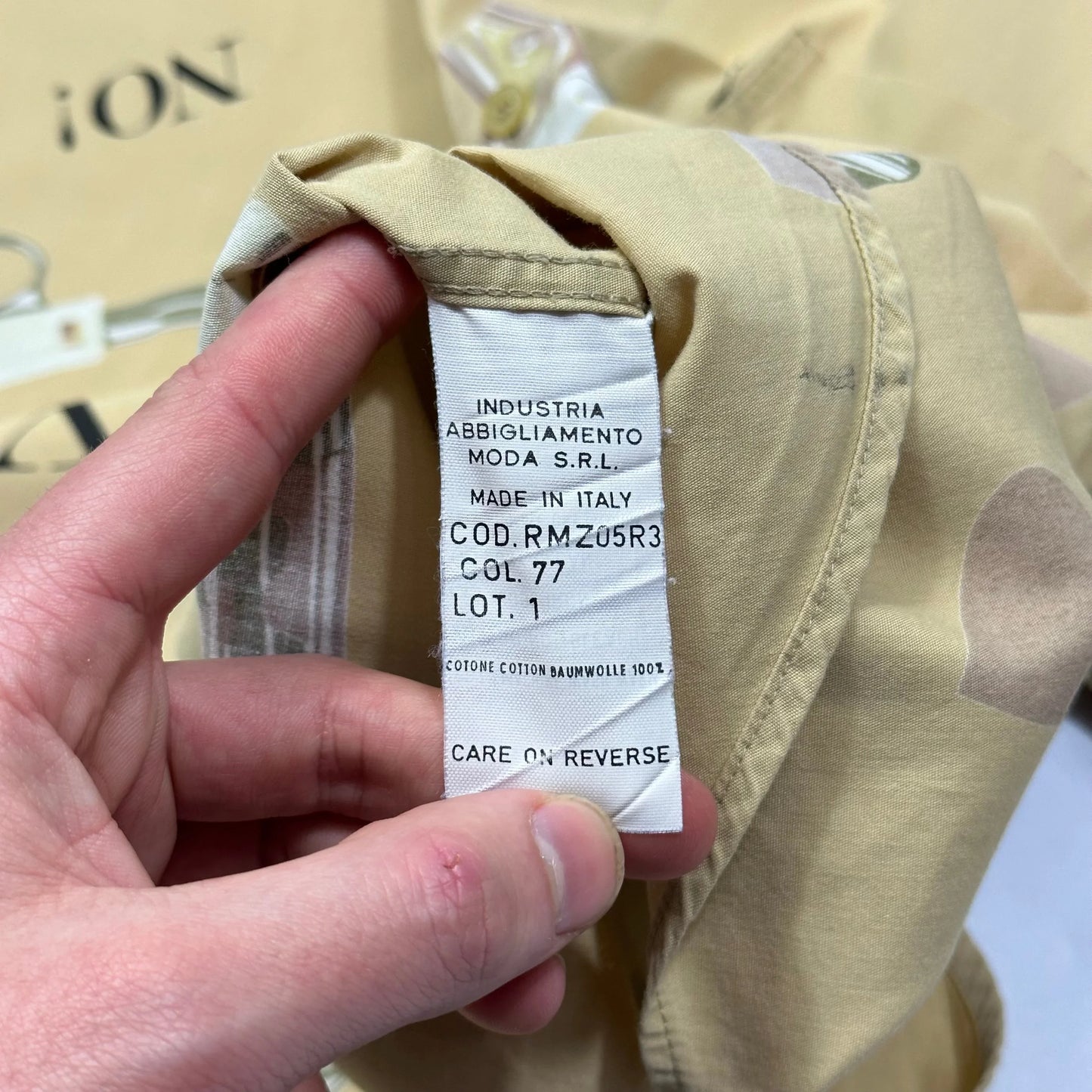 Moschino Uomo 80’s Mendini Pistol Shirt - L/XL