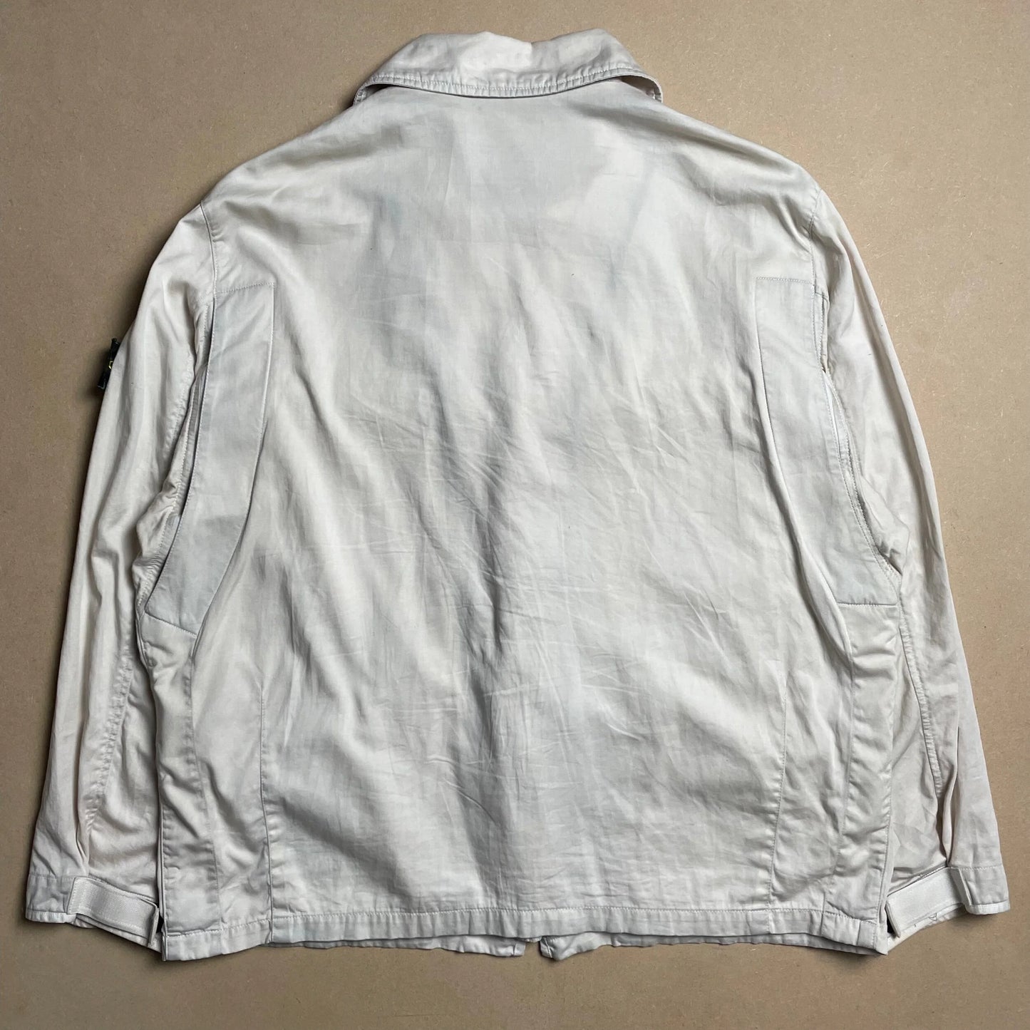 A/W 1996 Cream Raso Gommato Field Jacket