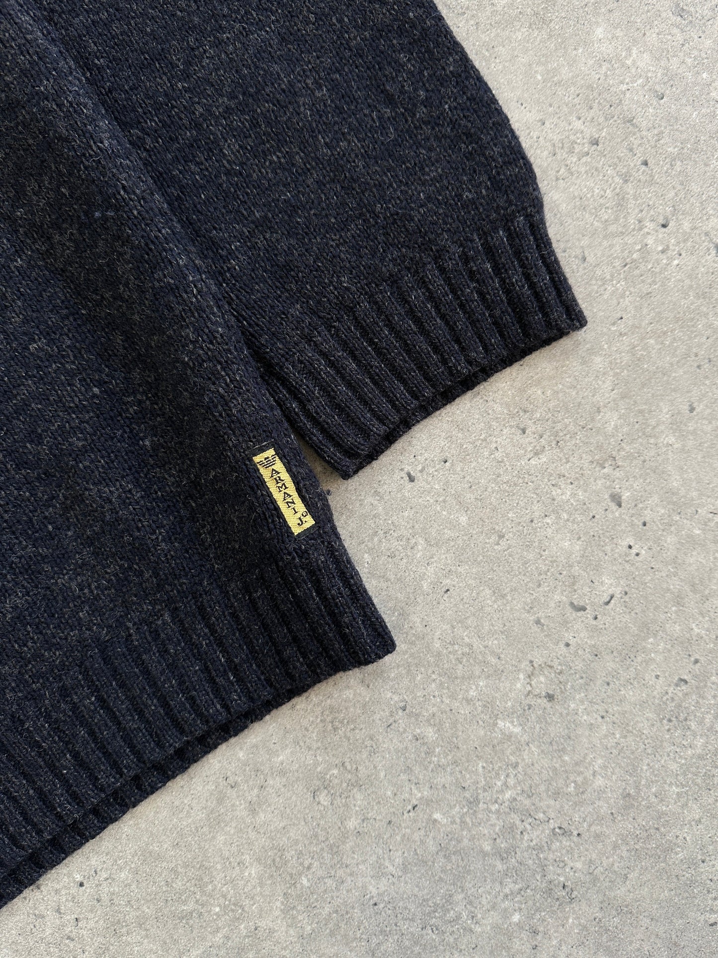 Armani Jeans Pure Wool Roll Neck Jumper - XL