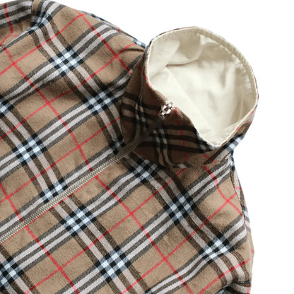 BURBERRY NOVA CHECK PATTERN REVERSIBLE JACKET  (S)