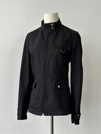 Marella 1990s Cotton High Neck Jacket - S