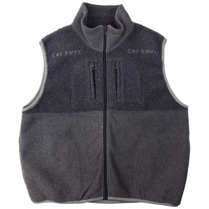 Vintage Cav Empt Zip Up Fleece Gilet Size M