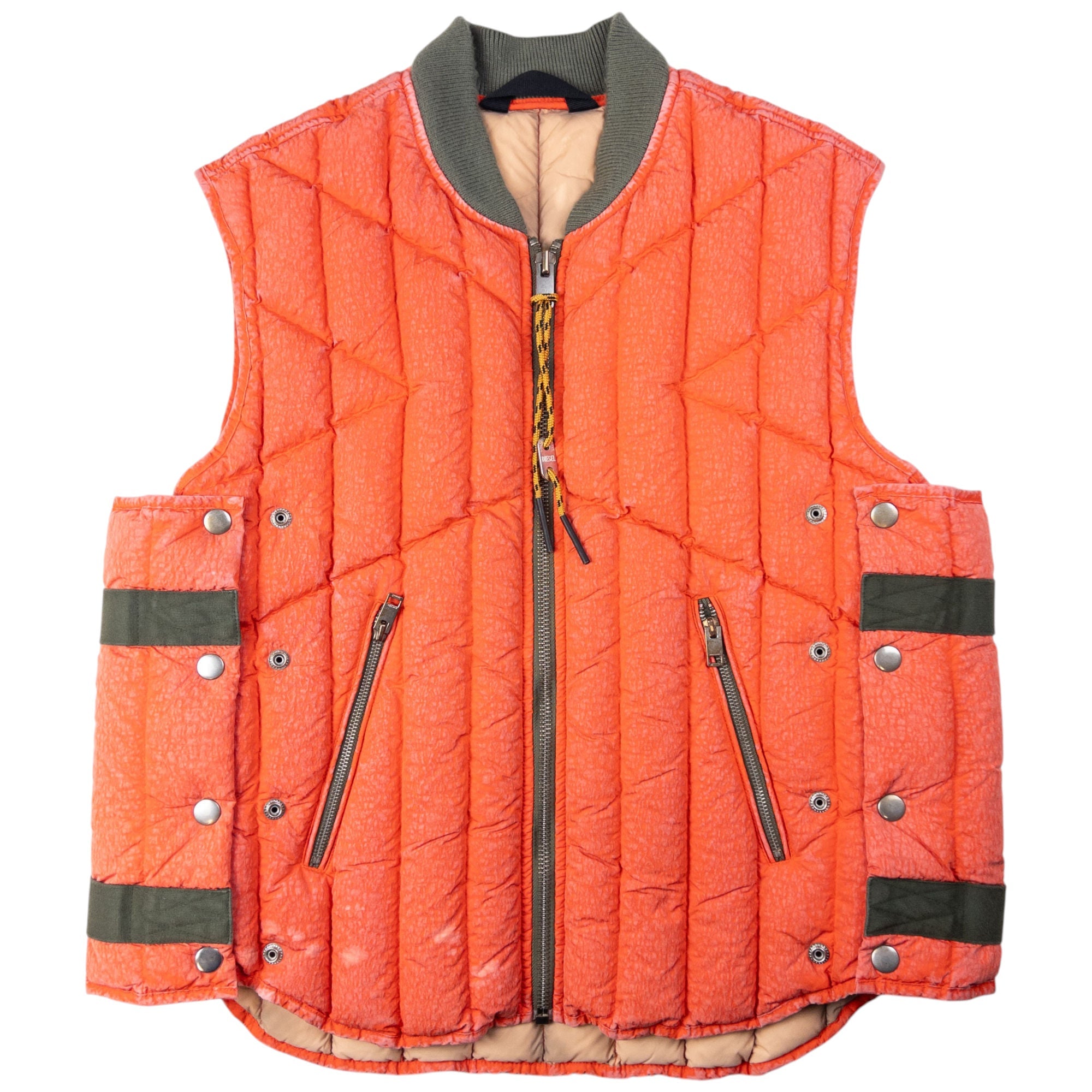 トップス 00s diesel reversible fur vest jacket トップス 00s diesel reversible fur vest jacket Women's Vest