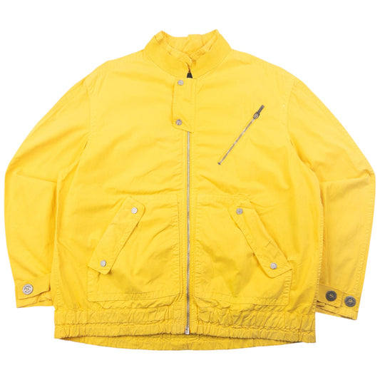 Vintage 2000s Burberry Zip Up Jacket Size L | Large, Yellow