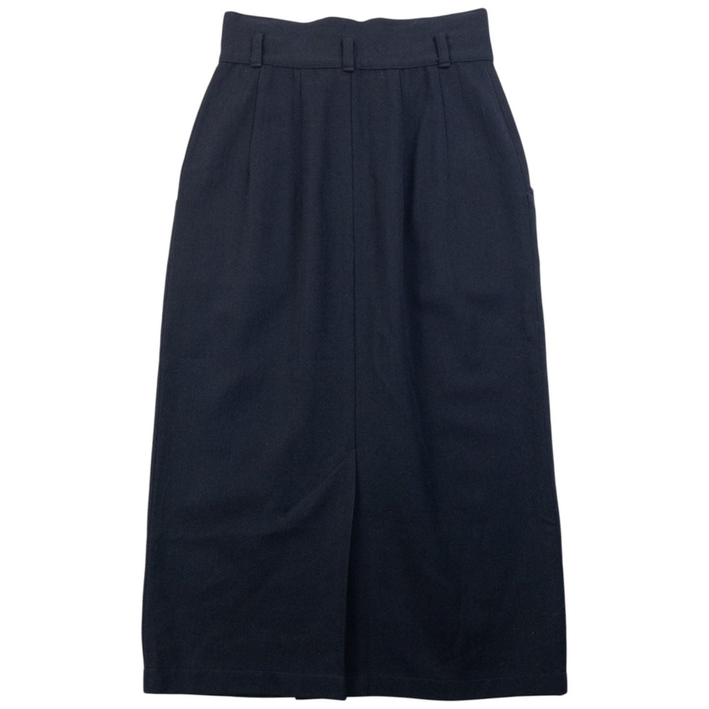 Vintage 90s Yohji Yamamoto Skirt Womens Size W24 | W24, Navy