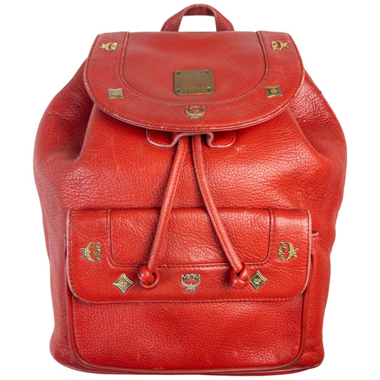 Vintage MCM Leather Backpack