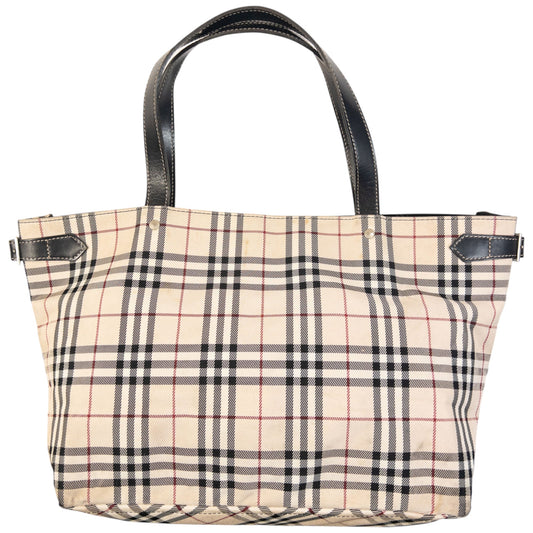 Vintage 2000s Burberry Blue Label Nova Check Shoulder Bag | O/S, Multicoloured