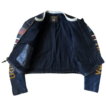 Vanson Leathers One Star Motorcycle Racer Jacket - S