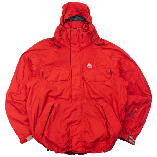 Vintage 2000s Nike ACG Stormfit Snowboarding Jacket Size XL | XL, Red