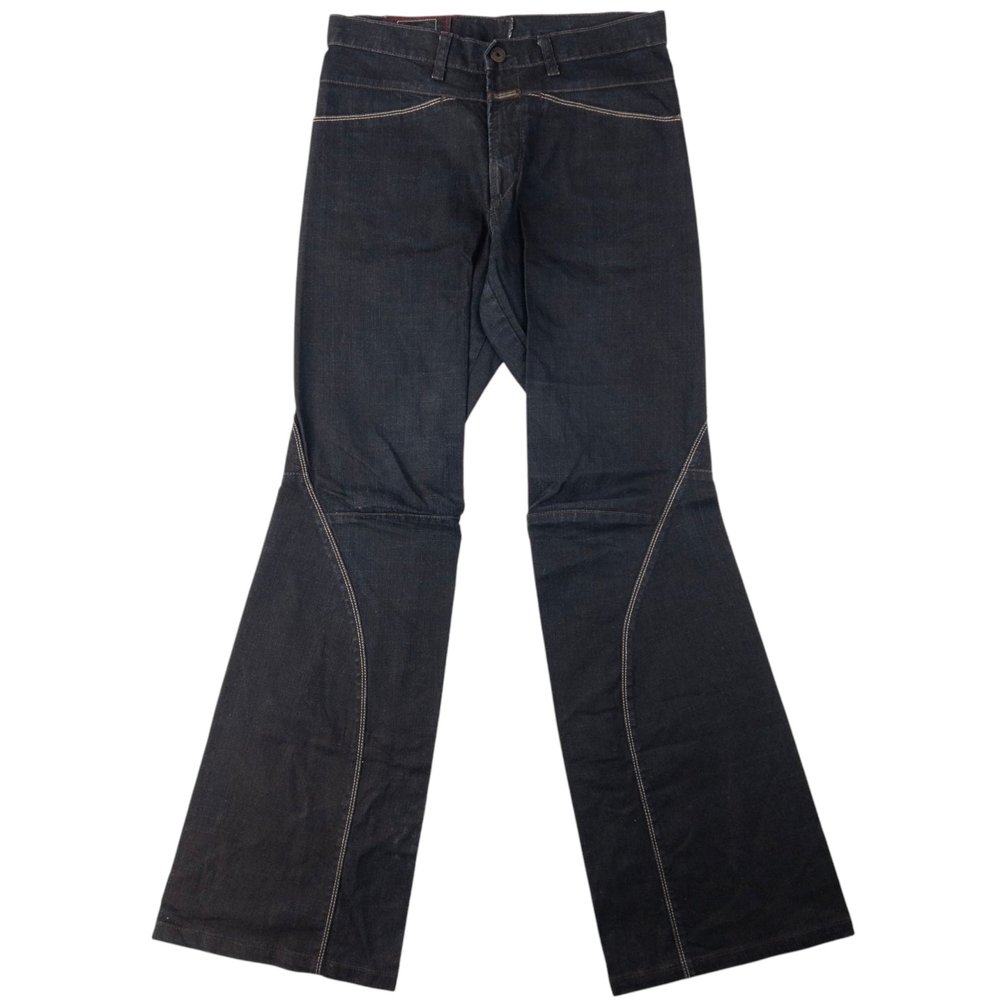 Vintage Marithe + Francois Girbaud Flared Denim Jeans Size W29