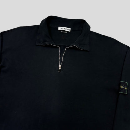 Stone Island 90’s Green Edge Cotton 1/4 Zip - L