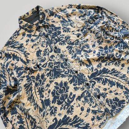 Kapital Damask Virgin Mary Flannel Work Shirt 1