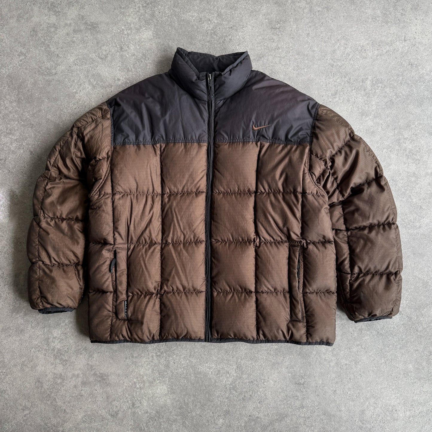 Nike 1990s heavyweight down fill puffer jacket (XL)