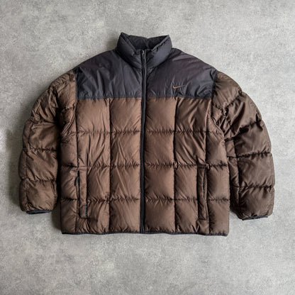 Nike 1990s heavyweight down fill puffer jacket (XL)