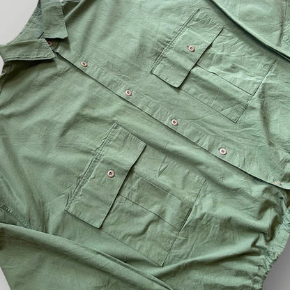 Farmers Market by Anglan Ballon Style Cinched Over-shirt XL