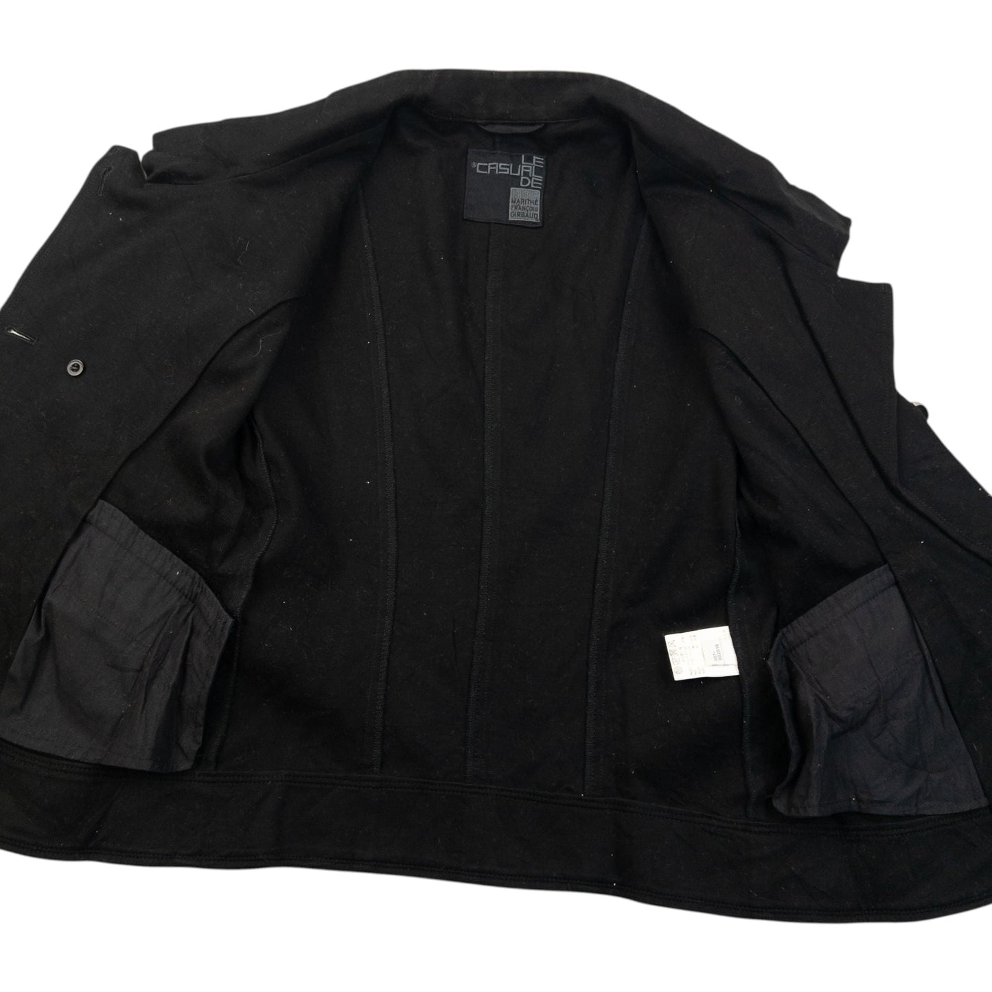 Vintage 2000s Marithe + Francois Girbaud Button Up Jacket Womens Size S | Small, Black