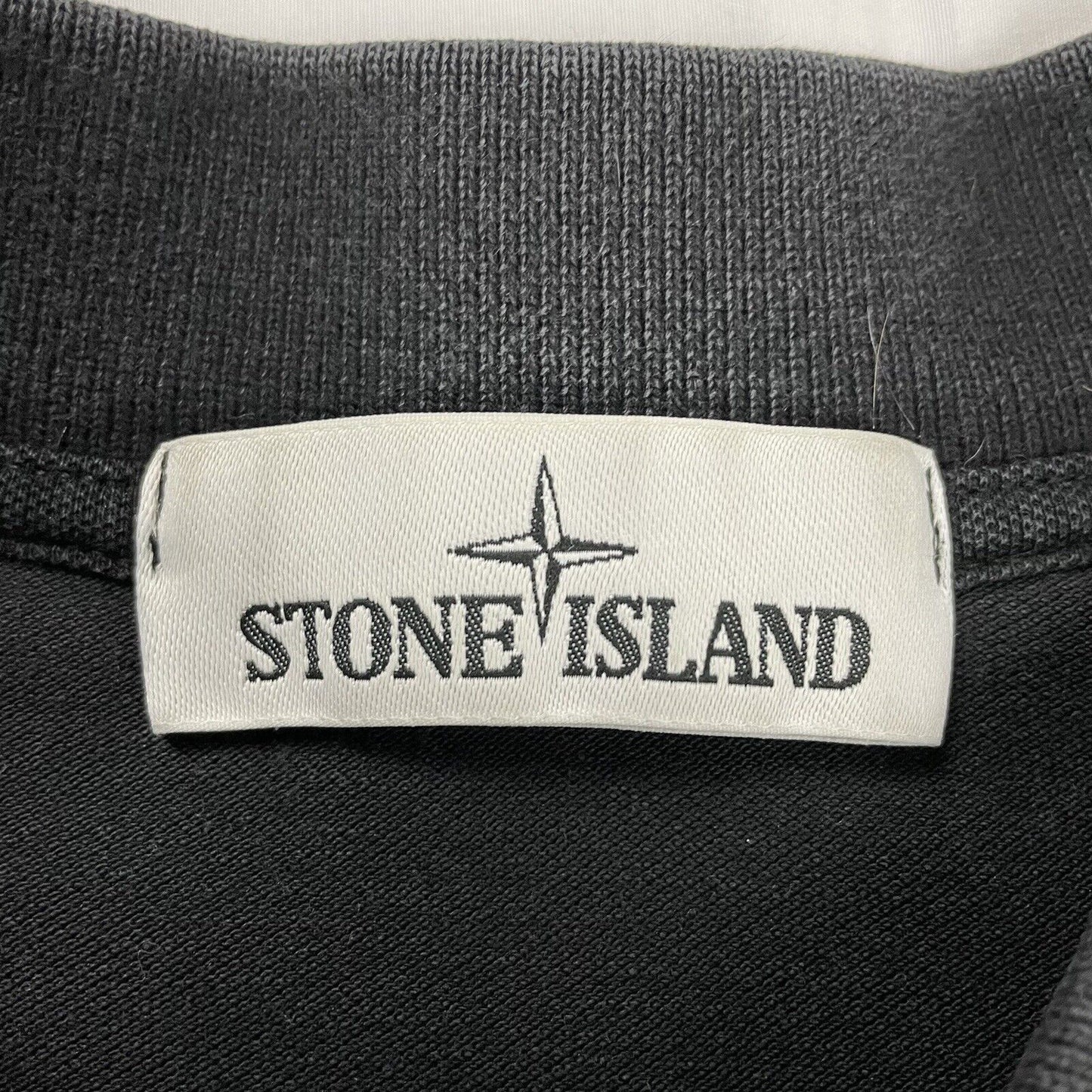 Stone Island Polo Shirt, Size XL | Stone island, Black