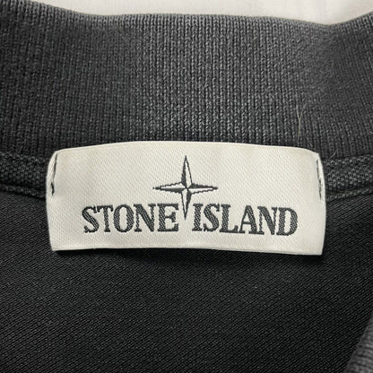 Stone Island Polo Shirt, Size XL | Stone island, Black