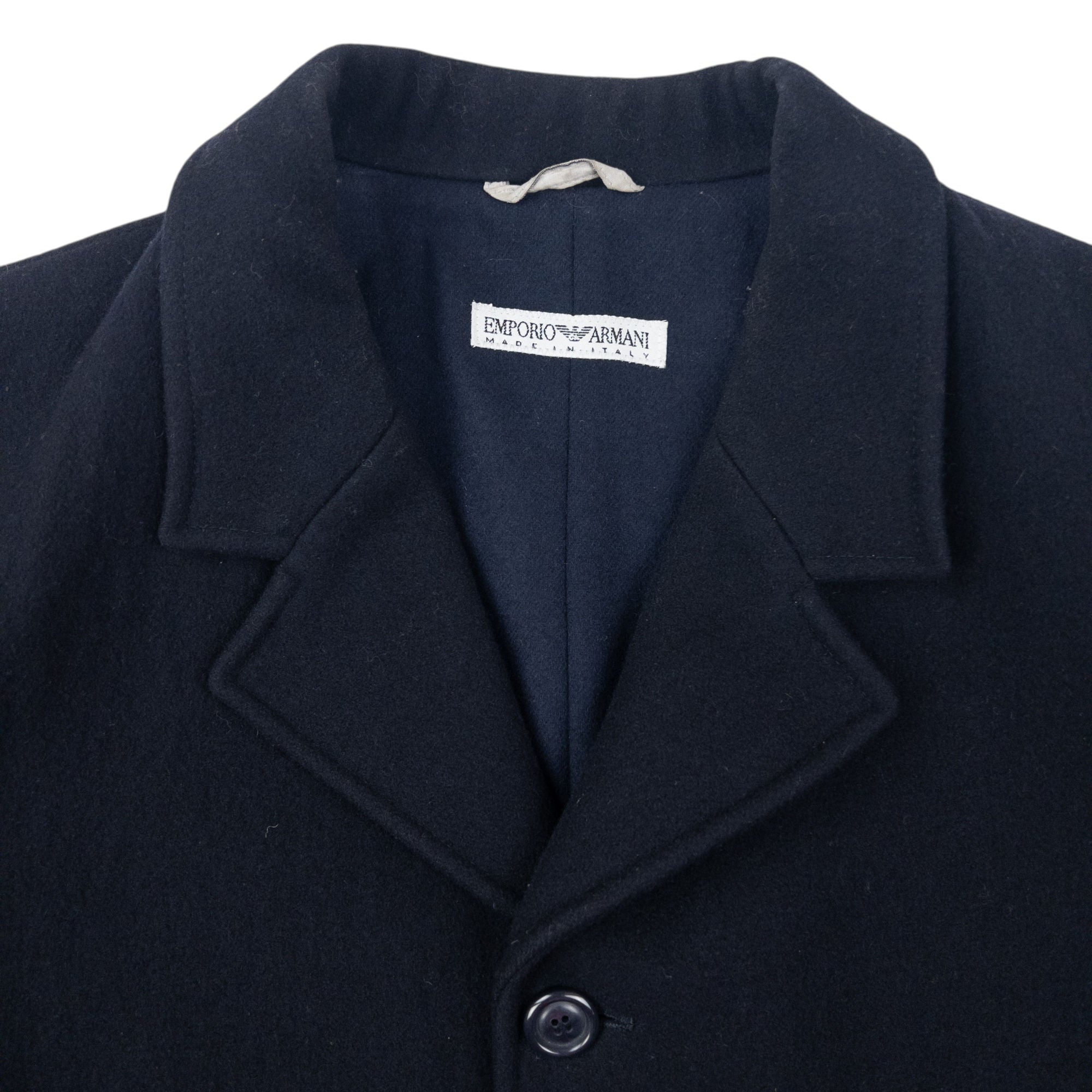 Vintage 80s Emporio Armani Wool Jacket Size XL – Known Source