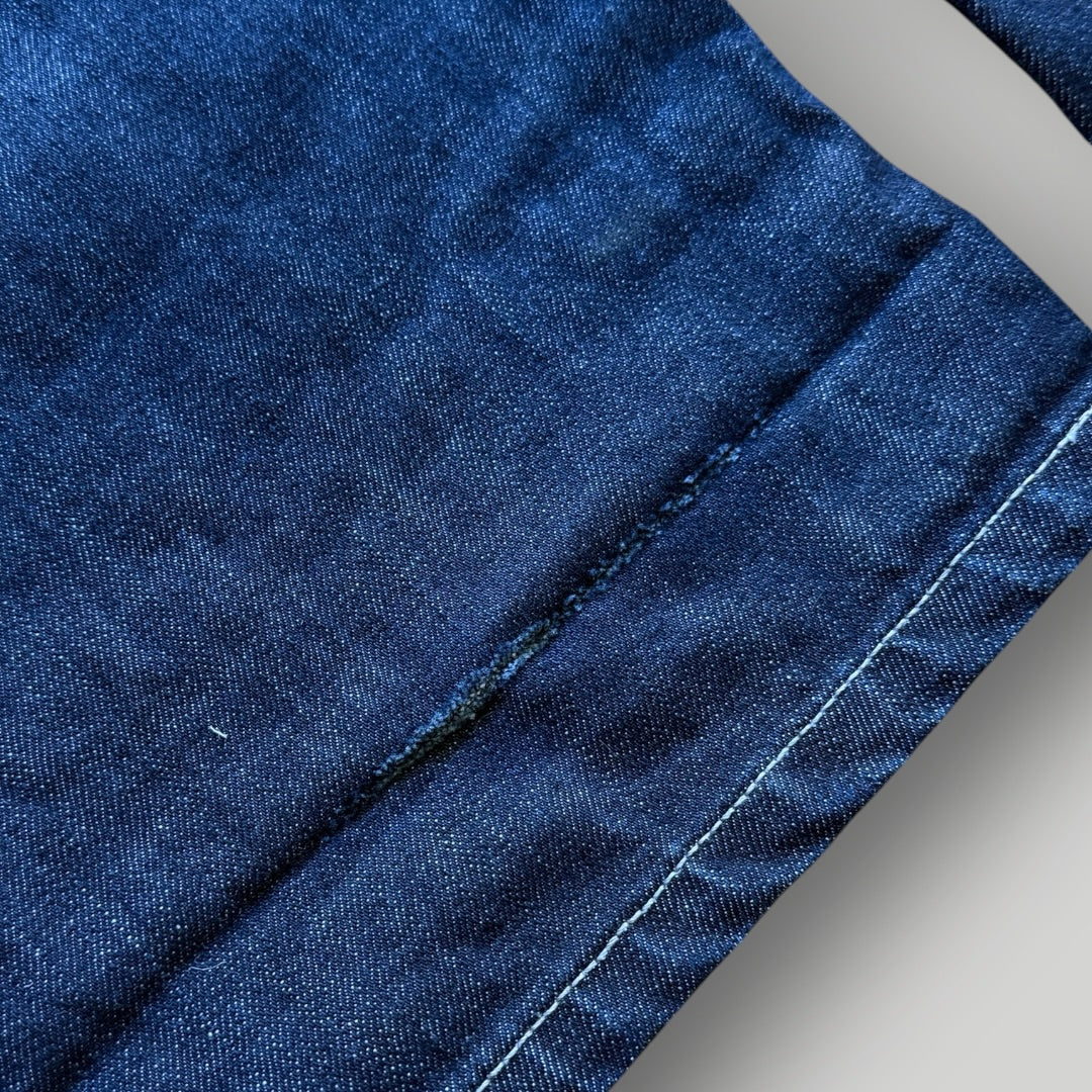 Maharishi Embroidered Dark Wash Jeans 32x32