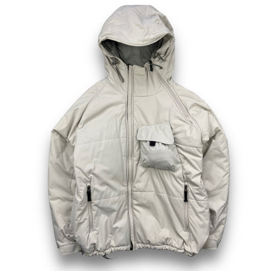 Nike ACG Padded Asymmetric Zip Jacket (L) | Default Title, Cream