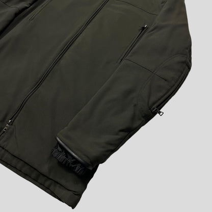 Prada Sport 1999 Balaclava Fleece Lined Moto Jacket - IT50 (L) | Green