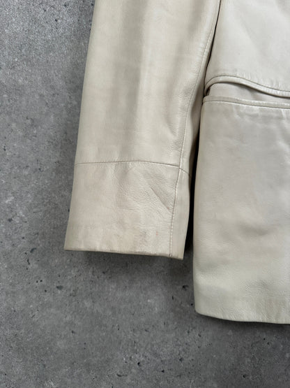 Gianni Versace 1990s Leather Jacket - S