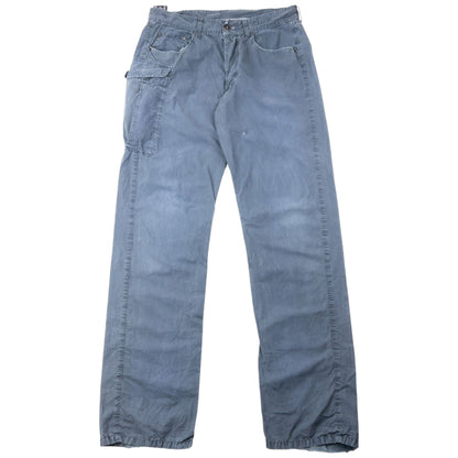 Vintage 2007 Stone Island Cargo Trousers Size W31 | W31, Grey Blue