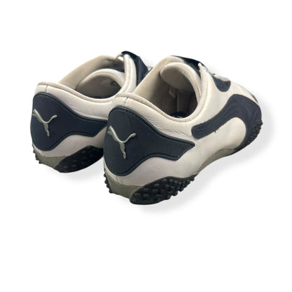 2000's Puma Mostro Leather White/Navy (UK8) | Default Title, Multicoloured