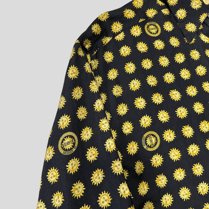 Versace V2 Classic 90’s Silk Sun Print Shirt - XS (M)