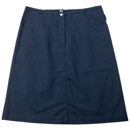 Vintage Stussy Mini Skirt Womens Size W28 | W28, Navy