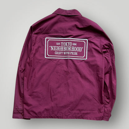 Neighbourhood 'Fu*k Em' Coach Jacket L | Default Title, Red