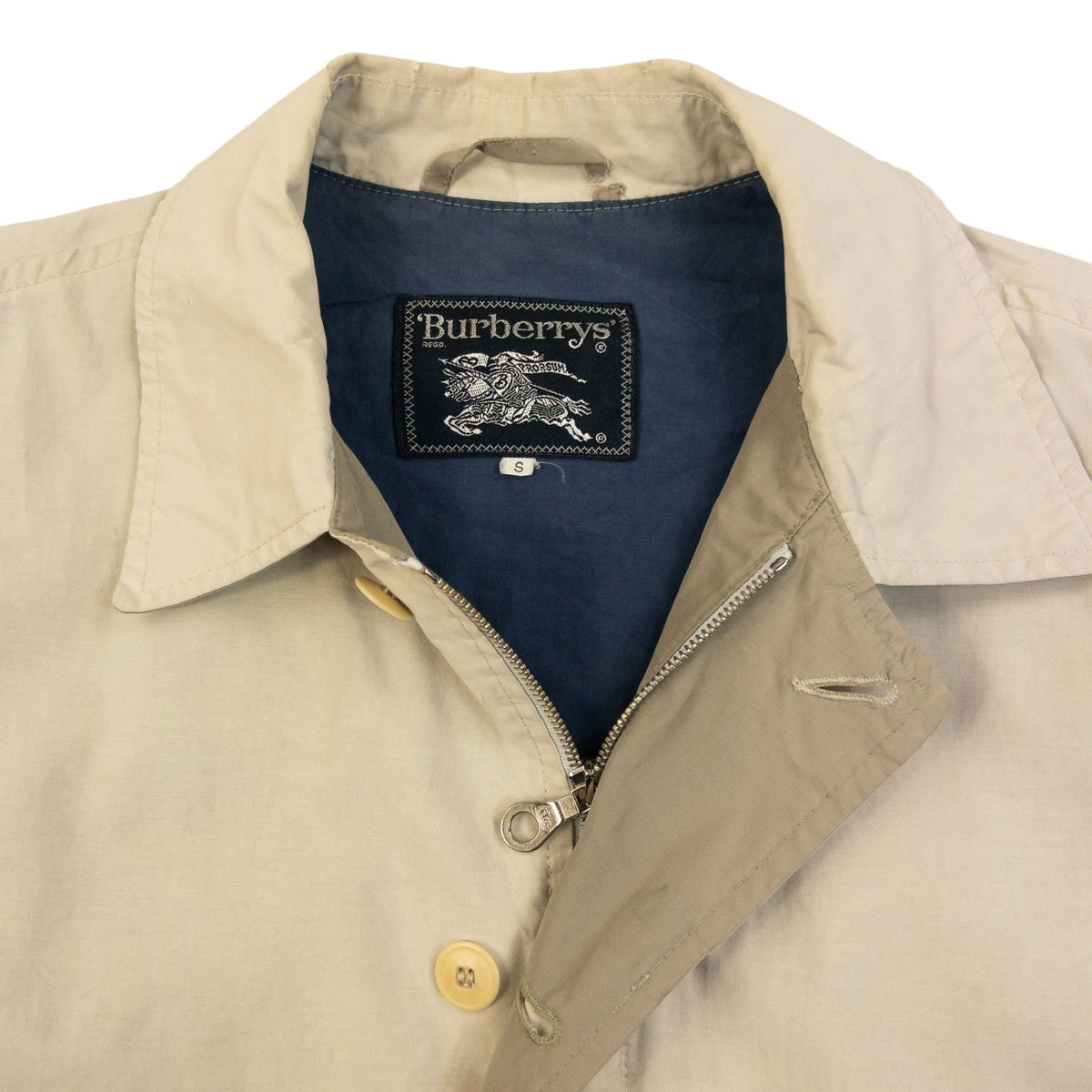 Vintage 90s Burberry Zip Up Jacket Size M | Medium, Multicoloured