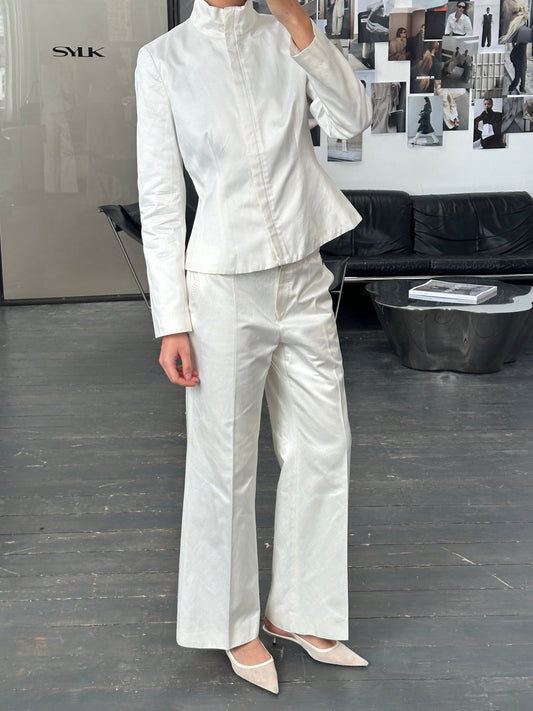 Emporio Armani 2000s Cotton Jacket Two Piece Set - M/W32