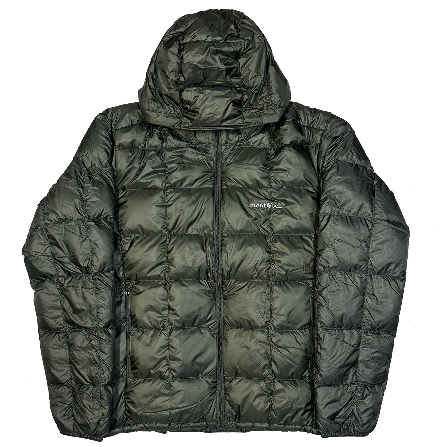 Montbell Superior Down Parka Puffer Jacket In Dark Green ( US/EUR L )