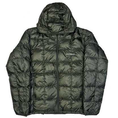 Montbell Superior Down Parka Puffer Jacket In Dark Green ( US/EUR L )