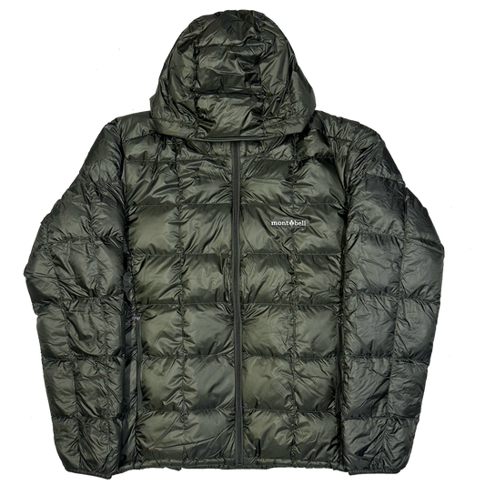 Montbell Superior Down Parka Puffer Jacket In Dark Green ( US/EUR L )