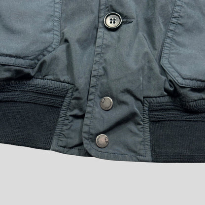 CP Company 2006 Iridescent Co-Nylon Bomber Jacket - IT54 (L/XL) | XL, Grey